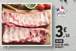 E.Leclerc Plat de côte épaule offre