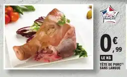 E.Leclerc Tête de porc sans langue offre