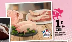 E.Leclerc Pied, queue ou oreilles de porc offre