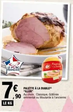 E.Leclerc ILLER Palette à la diable offre