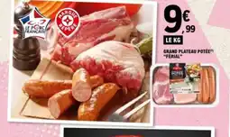 E.Leclerc FÉRIAL Grand plateau potée offre