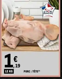 E.Leclerc Porc : tête offre