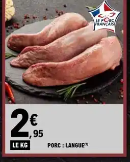 E.Leclerc Porc langue offre
