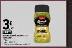 E.Leclerc AYMARD Marinade maître d'hôtel offre