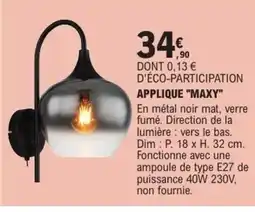 E.Leclerc Brico MAXY Applique offre