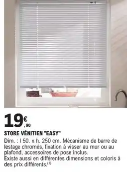 E.Leclerc Brico EASY Store vénitien offre