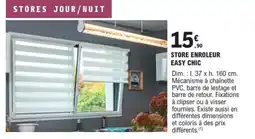 E.Leclerc Brico Stores jour/nuit easy chic offre