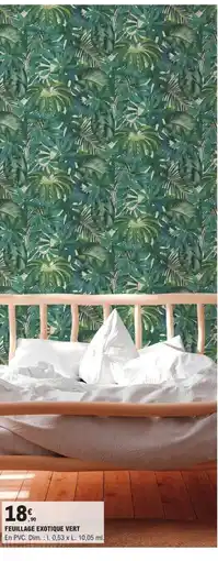 E.Leclerc Brico Feuillage exotique vert offre