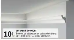E.Leclerc Brico Decoflair cornices offre