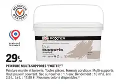 E.Leclerc Brico FOXTER Peinture multi-supports offre