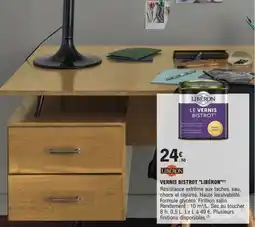 E.Leclerc Brico LIBÉRON Vernis bistrot offre
