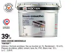 E.Leclerc Brico FOXTER Sous-couche universelle offre