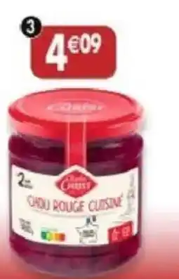 Maximo Chou rouge cuisiné offre