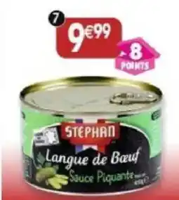Maximo 1/2 langue de boeuf sauce piquante offre