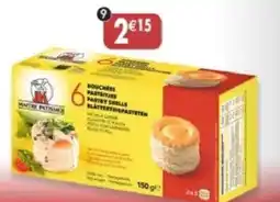 Maximo 6 bouchées à garnir offre
