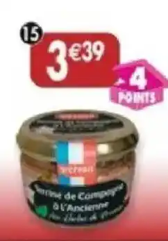 Maximo Terrine de campagne à l'ancienne aux herbes de provence offre