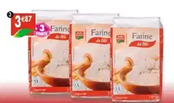 Maximo Lot de 3 paquets de farine de blé t45 offre