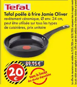 TEDi TEFAL poêle à frire Jamie Oliver offre