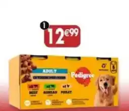Maximo 6 boîtes 1/2 pedigree de terrines pour chien adulte offre