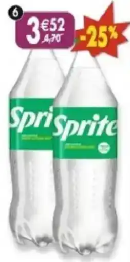 Maximo Lot de 2 bouteilles de Sprite offre