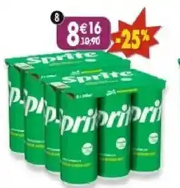 Maximo Lot de 2 x 6 boîtes de Sprite goût original offre