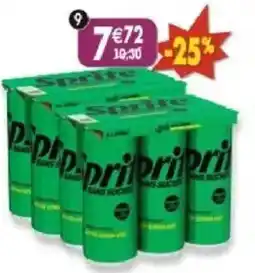 Maximo Lot de 2 x 6 boîtes de sprite goût original sans sucres offre