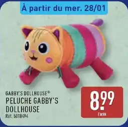 ALDI GABBY'S DOLLHOUSE Peluche gabby's dollhouse offre