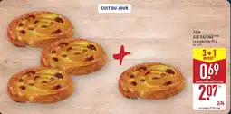 ALDI Pain aux raisins offre