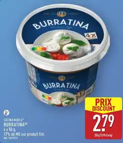 ALDI CUCINA NOBILE Burratina offre