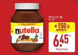 ALDI NUTELLA offre
