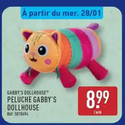 ALDI PELUCHE GABBY'S DOLLHOUSE offre