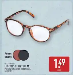 ALDI Lunettes De Lecture offre