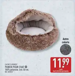 ALDI PANIER POUR CHAT offre