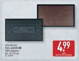 ALDI HOME CREATION PAILLASSON offre
