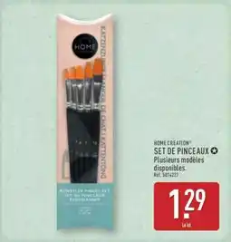 ALDI Set de pinceaux offre