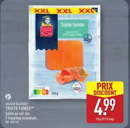 ALDI GOLDEN SEAFOOD Truite fumée offre