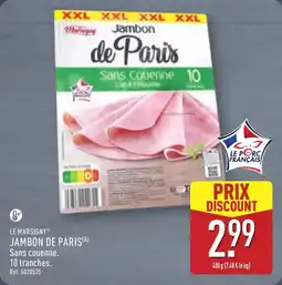 ALDI LE MARSIGNY Jambon de paris offre