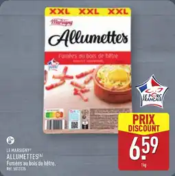 ALDI LE MARSIGNY Allumettes offre