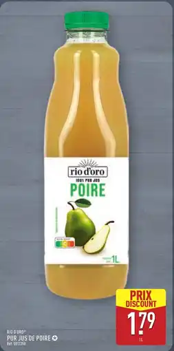 ALDI RIO D'ORO Pur jus de poire offre