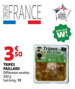 Auchan Supermarché Tripes paillard offre