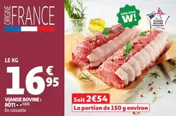 Auchan Supermarché Viande bovine rôti offre
