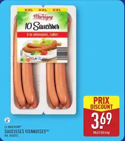 ALDI LE MARSIGNY Saucisses viennoises offre