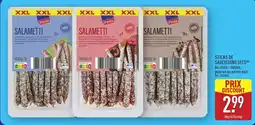 ALDI SALAMETTI Sticks de saucissons secs offre