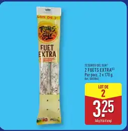 ALDI TESOROS DEL SUR 2 fuets extra offre