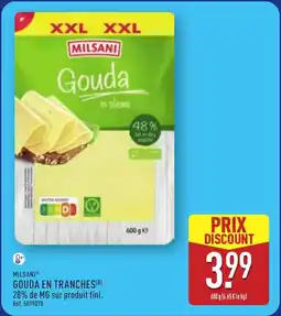 ALDI MILSANI Gouda en tranches offre