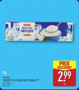 ALDI MILSANI Yaourt à la grecque vanille offre