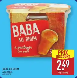 ALDI Baba au rhum offre