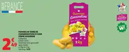 Auchan Supermarché Pommes de terre de consommation à chair ferme amandine offre