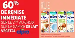 Auchan Supermarché Alpro offre