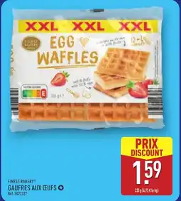 ALDI FINEST BAKERY Gaufres aux œufs offre